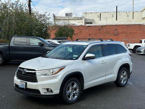 Blizzard Pearl 2015 Toyota Highlander Limited