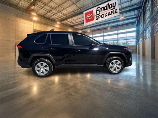 Midnight Black Metallic 2021 Toyota RAV4 LE
