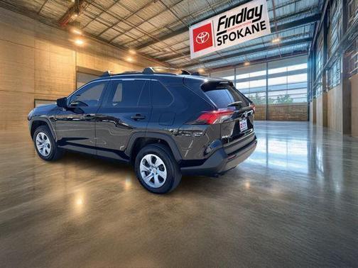 Midnight Black Metallic 2021 Toyota RAV4 LE