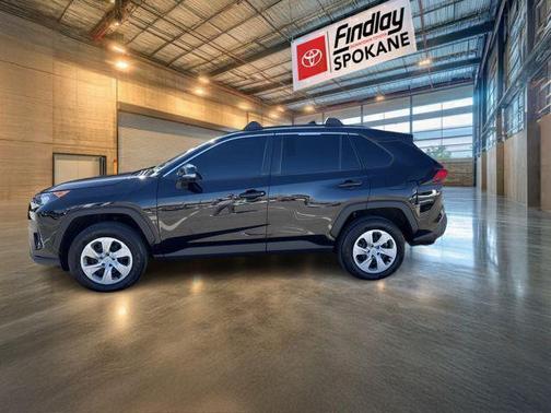 Midnight Black Metallic 2021 Toyota RAV4 LE