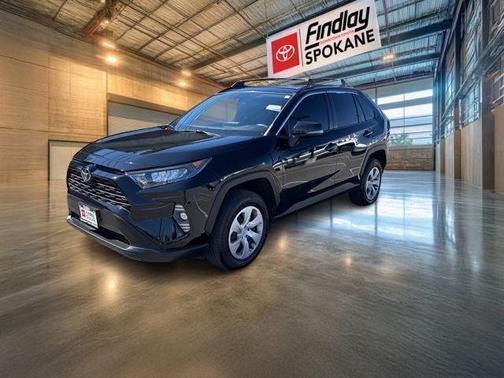 Midnight Black Metallic 2021 Toyota RAV4 LE