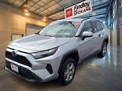 Silver Sky Metallic 2024 Toyota RAV4 XLE