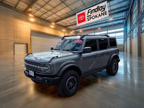 Carbonized Gray Metallic 2022 Ford Bronco Badlands