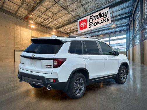 Platinum White Pearl 2024 Honda Passport AWD TrailSport