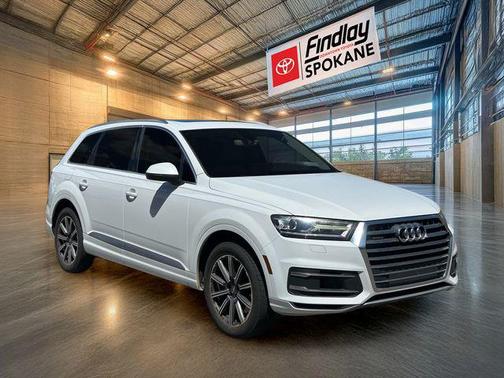 Glacier White 2017 Audi Q7 3.0T Premium