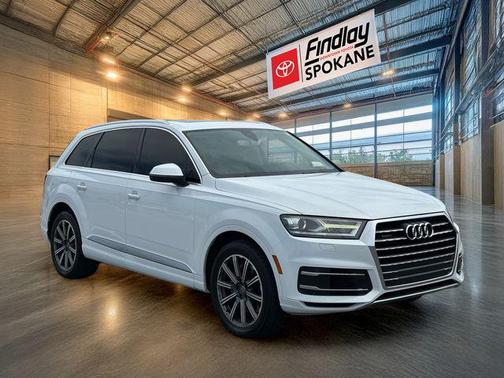 Glacier White 2017 Audi Q7 3.0T Premium