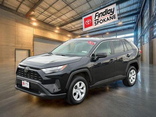 Midnight Black Metallic 2025 Toyota RAV4 LE