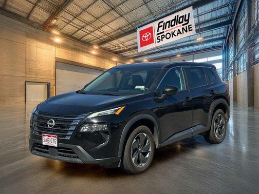 Super Black 2024 Nissan Rogue SV