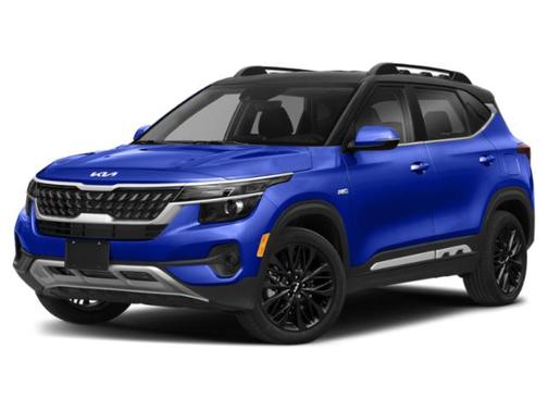 Neptune Blue 2022 Kia Seltos Nightfall Edition