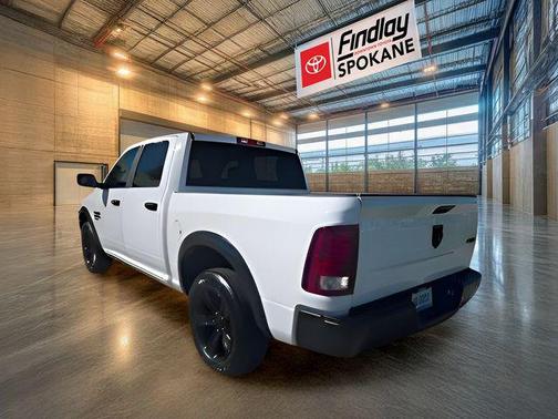 Bright White Clearcoat 2024 RAM 1500 Classic Warlock Crew Cab 4x4 5'7' Box