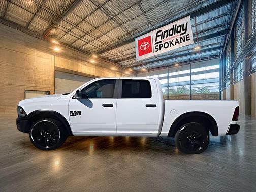 Bright White Clearcoat 2024 RAM 1500 Classic Warlock Crew Cab 4x4 5'7' Box