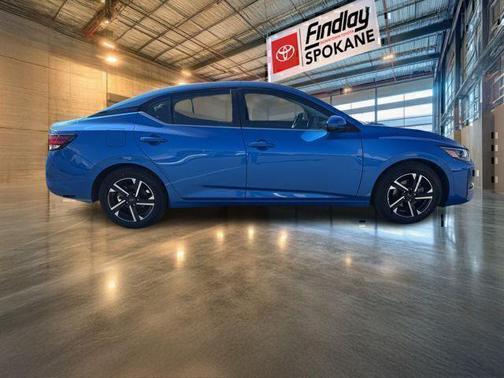 Electric Blue Metallic 2024 Nissan Sentra SV