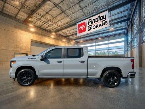 Slate Gray Metallic 2024 Chevrolet Silverado 1500 Custom