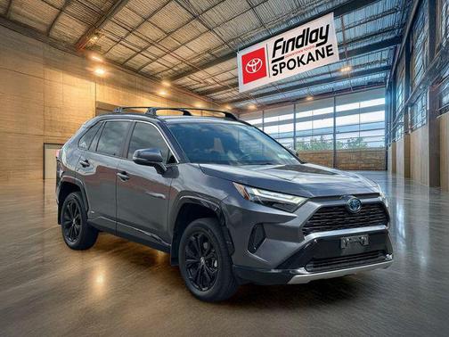 Magnetic Gray Metallic 2024 Toyota RAV4 Hybrid SE