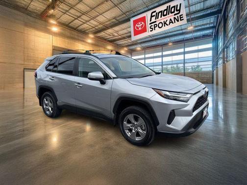 Silver Sky Metallic 2024 Toyota RAV4 Hybrid XLE