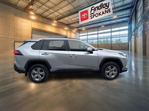 Silver Sky Metallic 2024 Toyota RAV4 Hybrid XLE