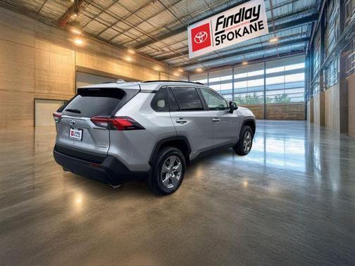 Silver Sky Metallic 2024 Toyota RAV4 Hybrid XLE
