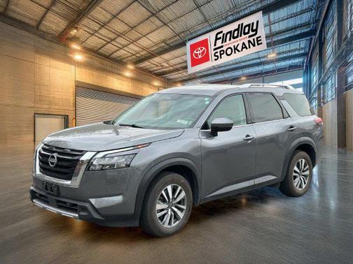 Gun Metallic 2025 Nissan Pathfinder SL 4WD
