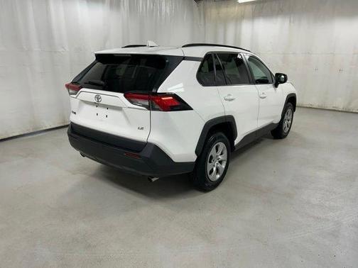 White 2020 Toyota RAV4 LE