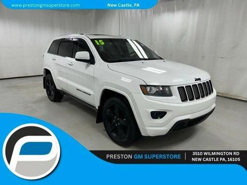 White 2015 Jeep Grand Cherokee Altitude