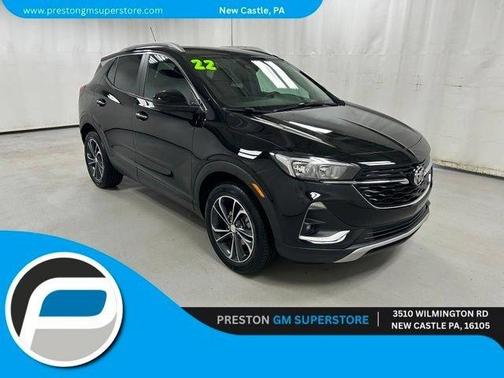 Black 2022 Buick Encore GX Select