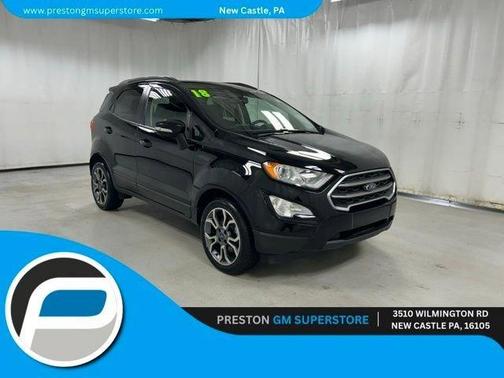 Black 2018 Ford EcoSport SE