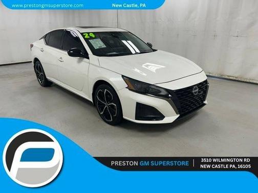 White 2024 Nissan Altima 2.5 SR