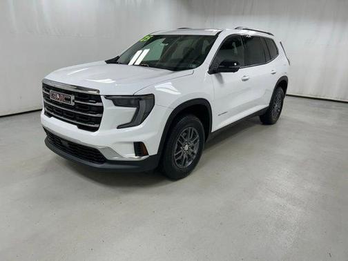 White 2025 GMC Acadia Elevation