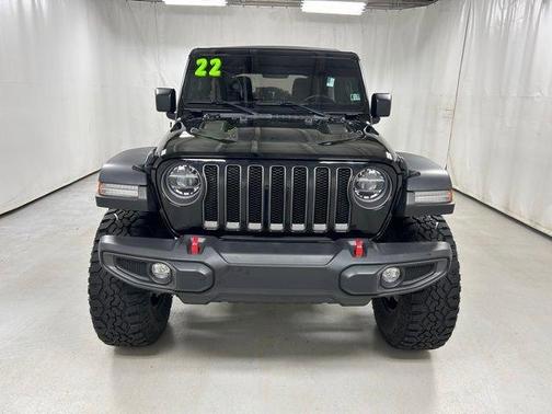 Black 2022 Jeep Wrangler Unlimited Rubicon
