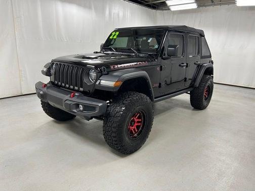 Black 2022 Jeep Wrangler Unlimited Rubicon