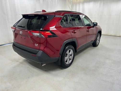 Red 2025 Toyota RAV4 XLE