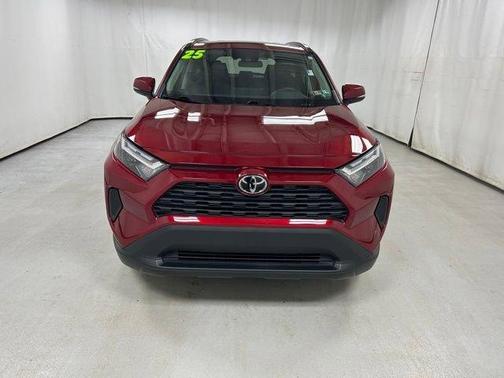 Red 2025 Toyota RAV4 XLE