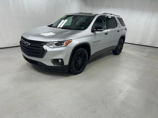 Gray 2021 Chevrolet Traverse Premier