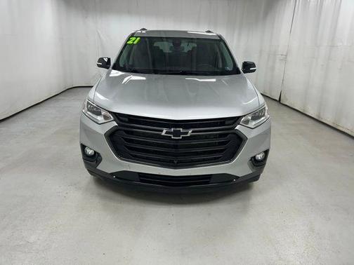 Gray 2021 Chevrolet Traverse Premier