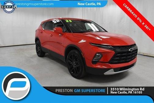Red 2023 Chevrolet Blazer 2LT