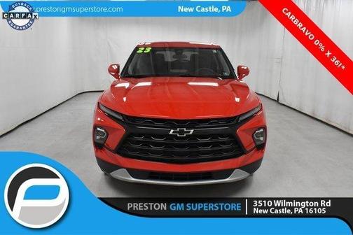 Red 2023 Chevrolet Blazer 2LT