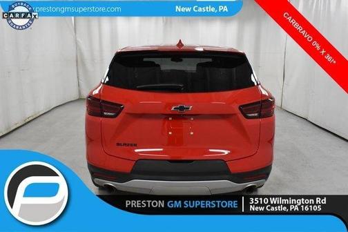 Red 2023 Chevrolet Blazer 2LT