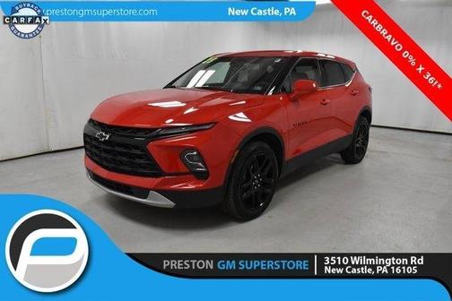 Red 2023 Chevrolet Blazer 2LT