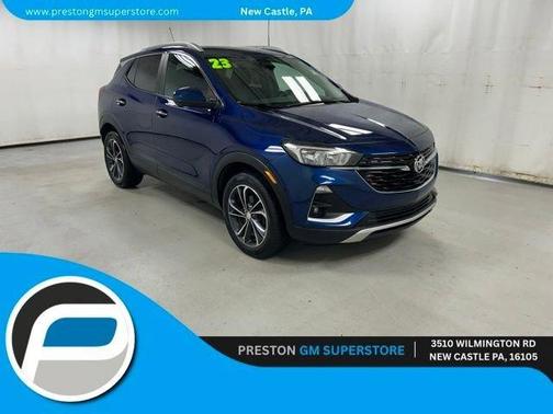Blue 2023 Buick Encore GX Select
