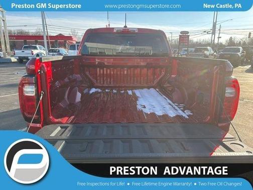 Red 2026 GMC Canyon Elevation