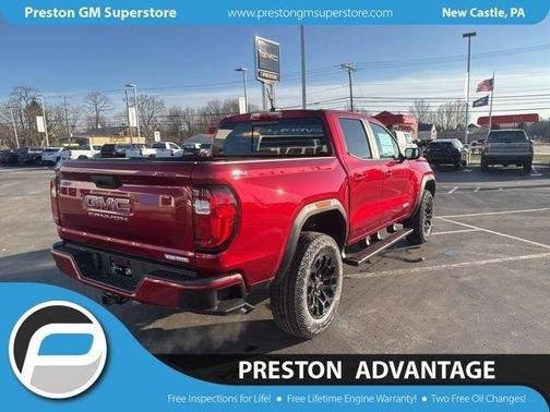 Red 2026 GMC Canyon Elevation