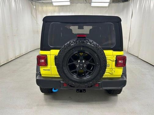 Yellow 2024 Jeep Wrangler 4xe Sport