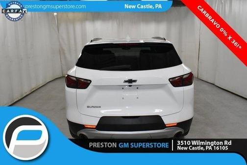 White 2022 Chevrolet Blazer 2LT