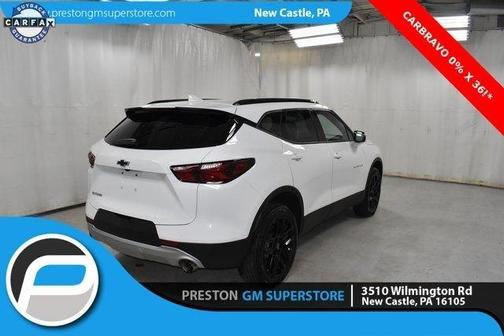 White 2022 Chevrolet Blazer 2LT