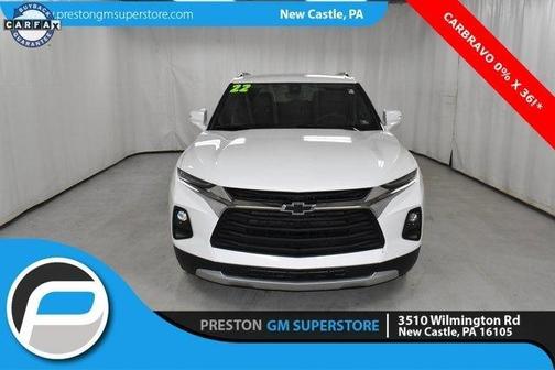 White 2022 Chevrolet Blazer 2LT