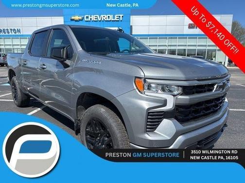 Gray 2026 Chevrolet Silverado 1500 RST
