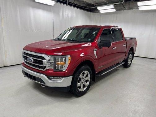 Red 2021 Ford F-150 XLT