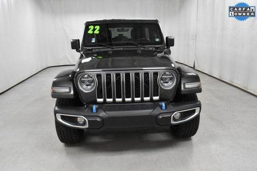 Gray 2022 Jeep Wrangler Unlimited 4xe Sahara
