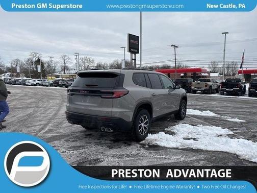 Gray 2026 GMC Acadia AT4