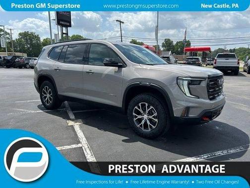 Gray 2026 GMC Acadia AT4